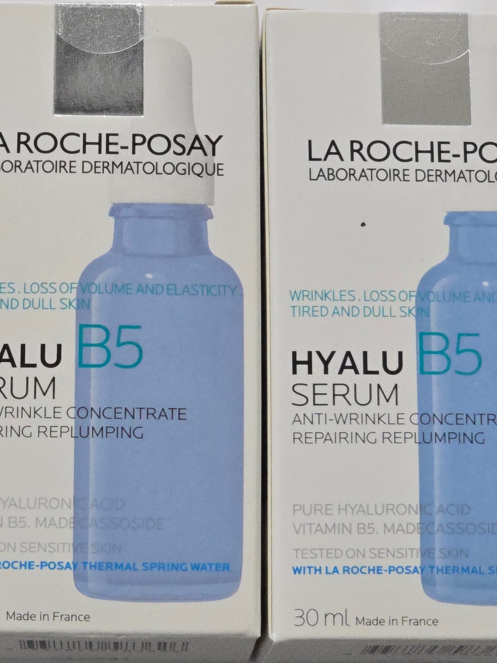 La Roche-Posay ×2 Hyalu B5 Serum — Blue Hydrating Anti-Wrinkle Serum